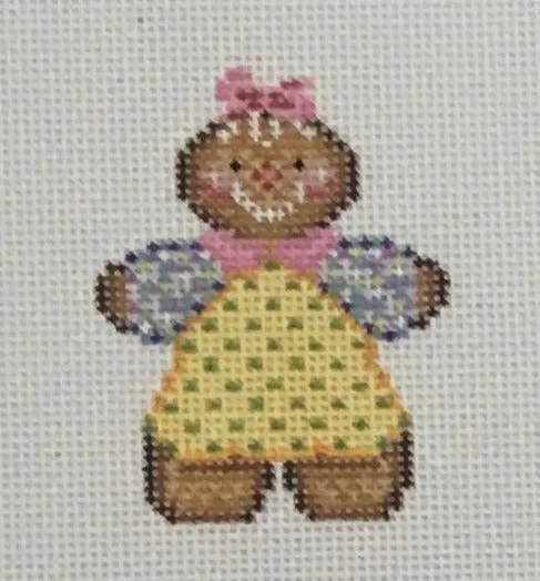 1352A Yellow Gingerbread Girl