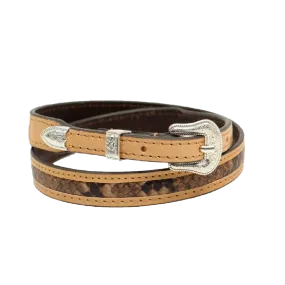 3D Belt Company Western Snakeskin Hatband D740000148