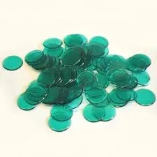 7/8" Plastic Bingo Chips Big Pack