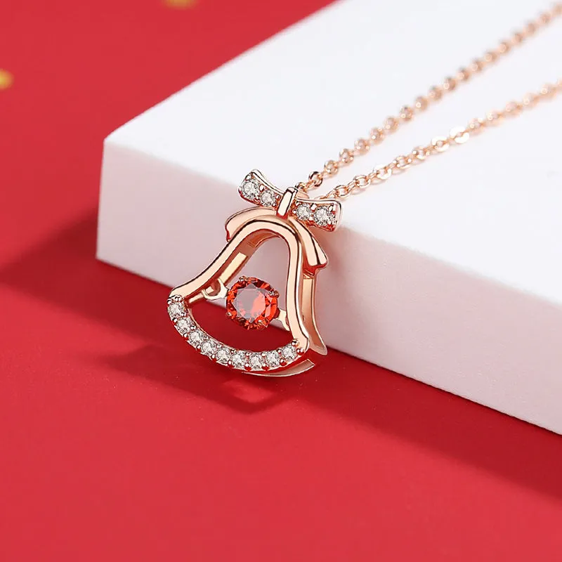 925 Silver Romantic Bell Necklace