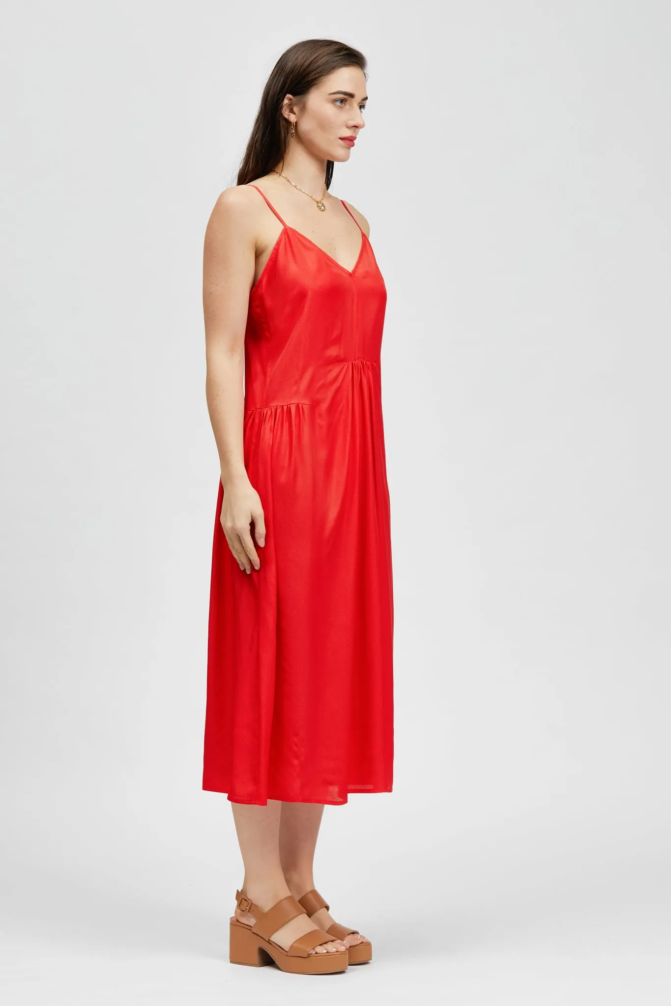 Adeus Dress Red