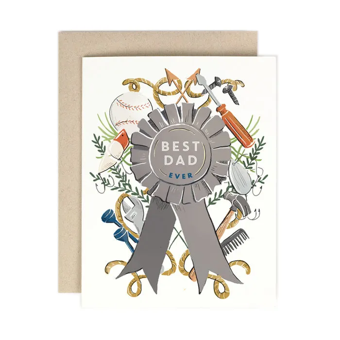 Amy Heitman Father's Day Card - Best Dad Ever