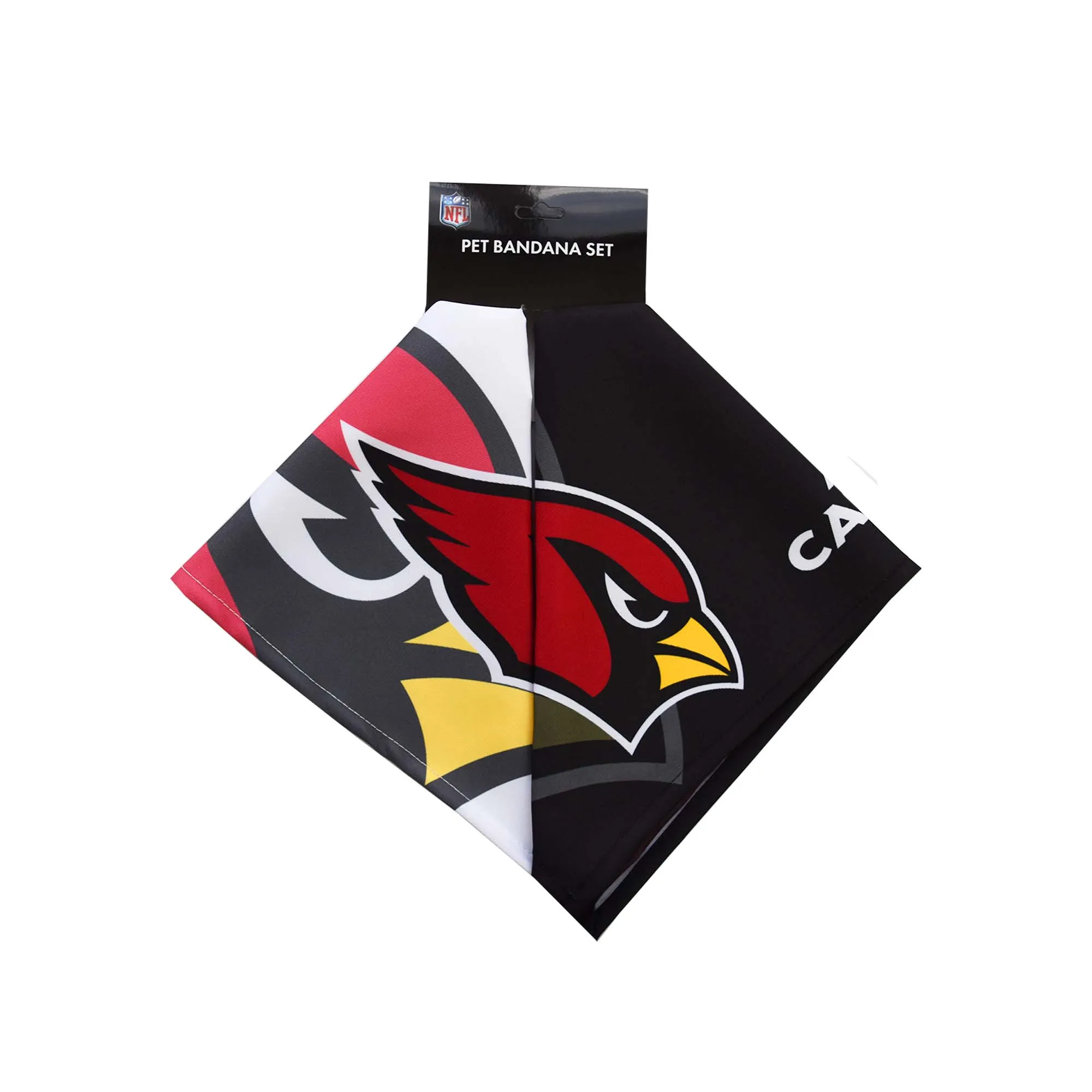 Arizona Cardinals Home and Away Pet Bandana Set