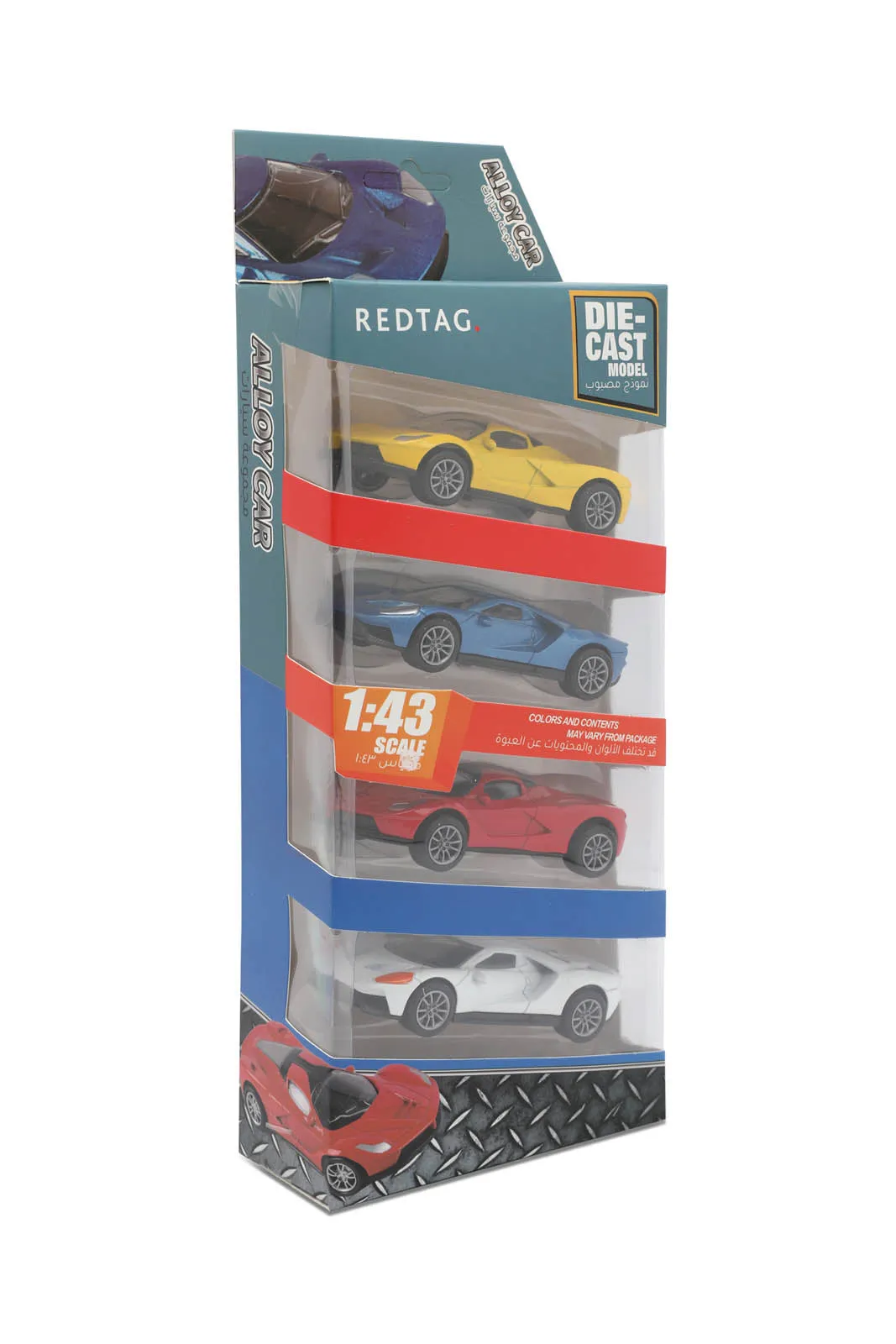 Assorted Die Cast Car Set (4 Piece)