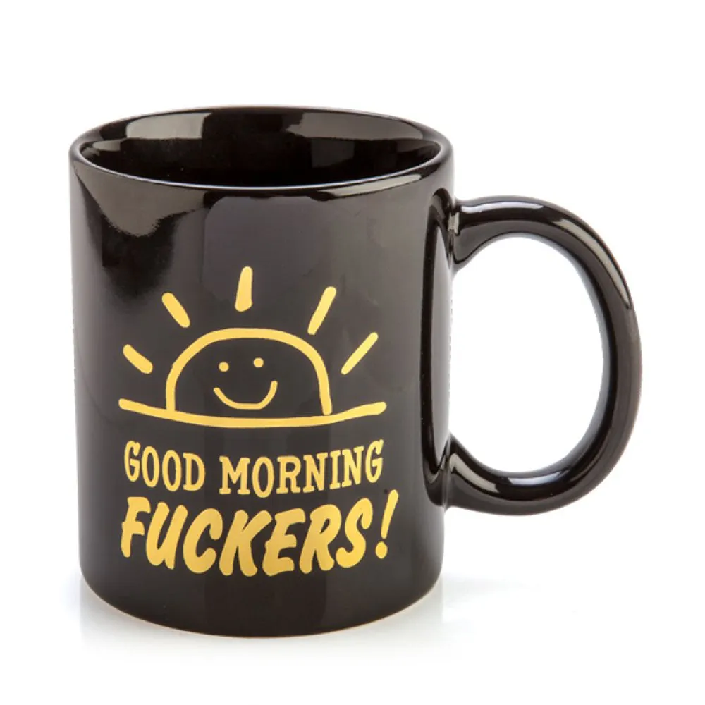 ASSORTED FUNNY CERAMIC MUGS