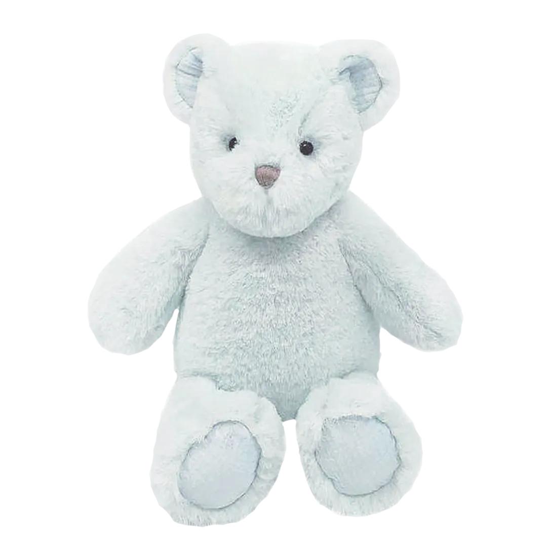 Aston Luxe Bear Plush - Pale Blue