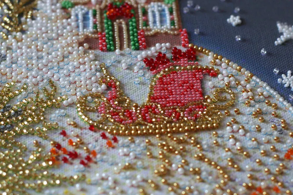 Bead Embroidery Kit - Christmas tale