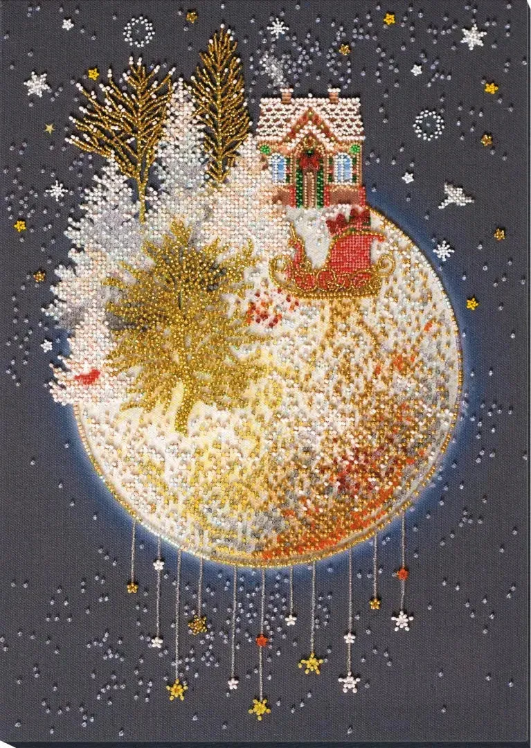 Bead Embroidery Kit - Christmas tale