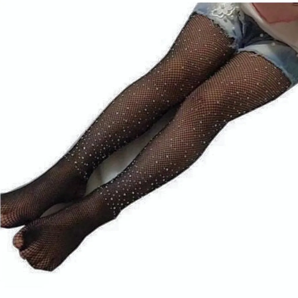 Black Dazzling Tights