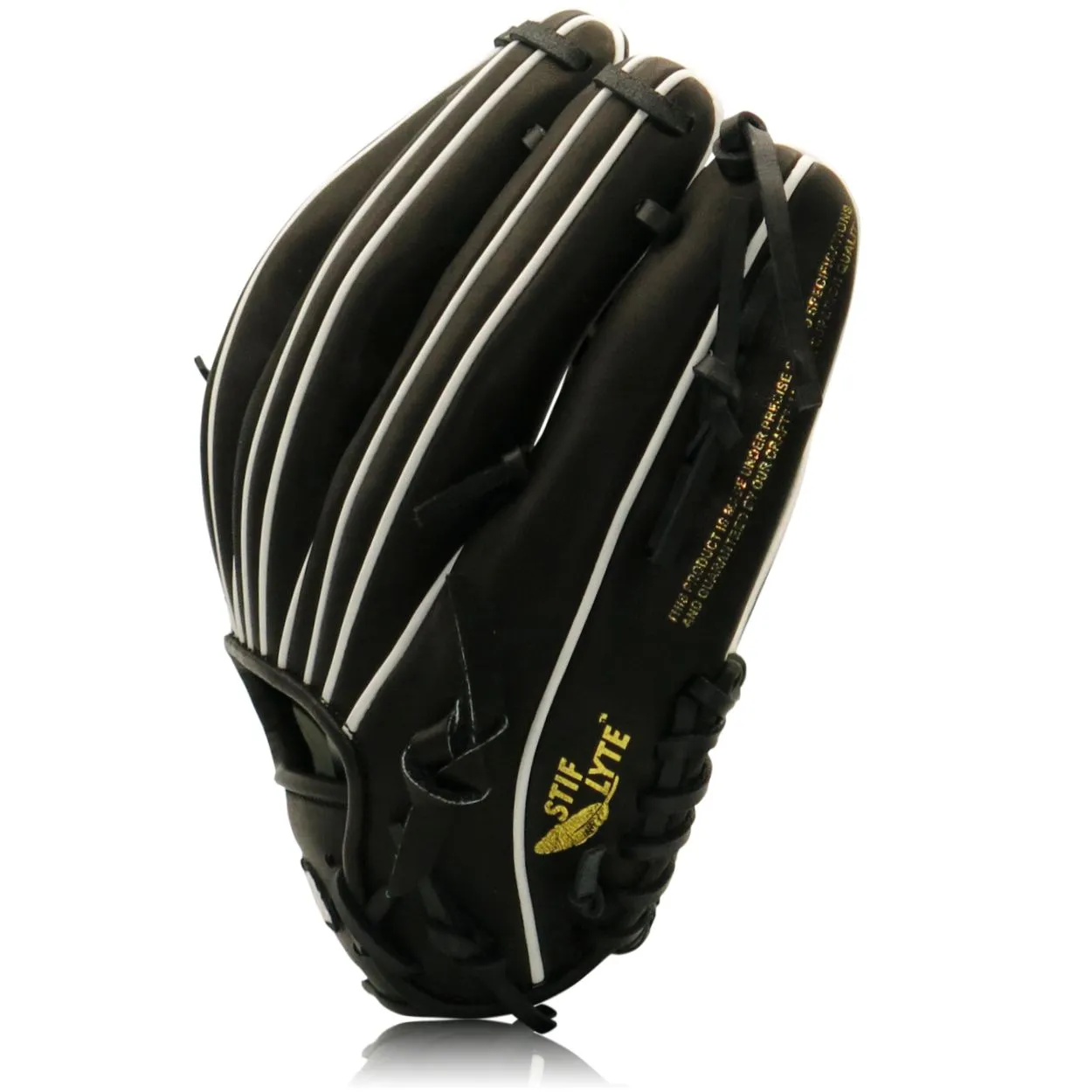 Black 'Hype 1' PRO HYDE™ Series Pitcher's Glove - 11.50 Inch LHT