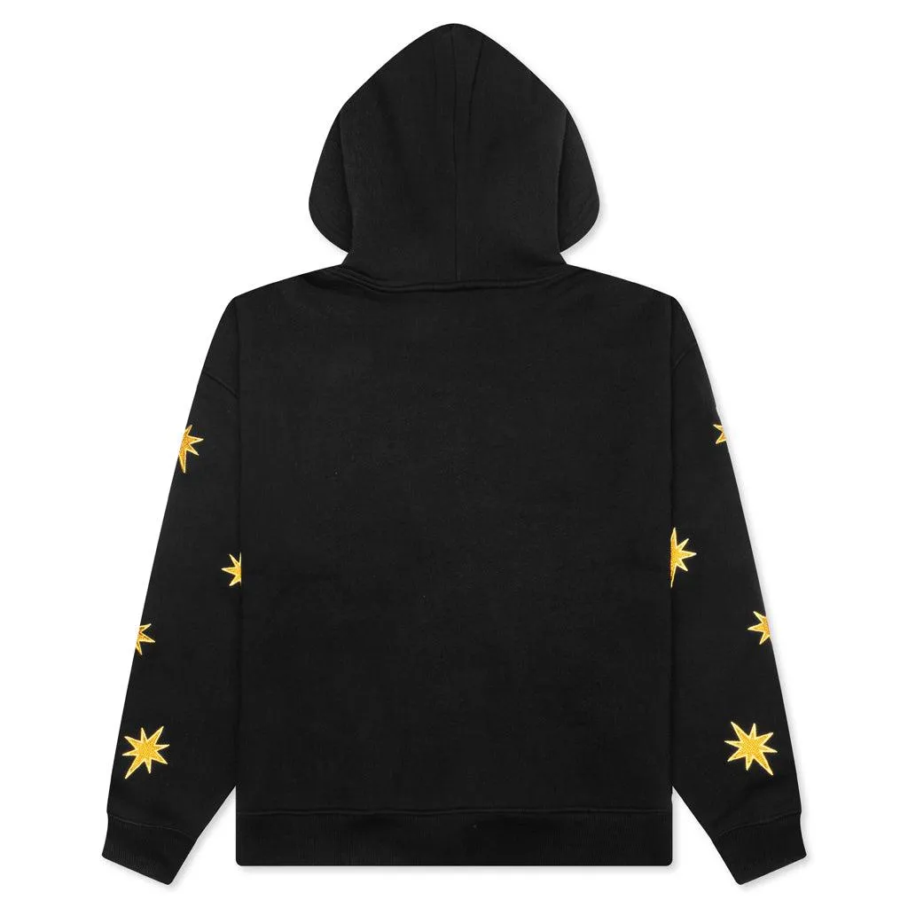 BLACK UNISEX HOODIE