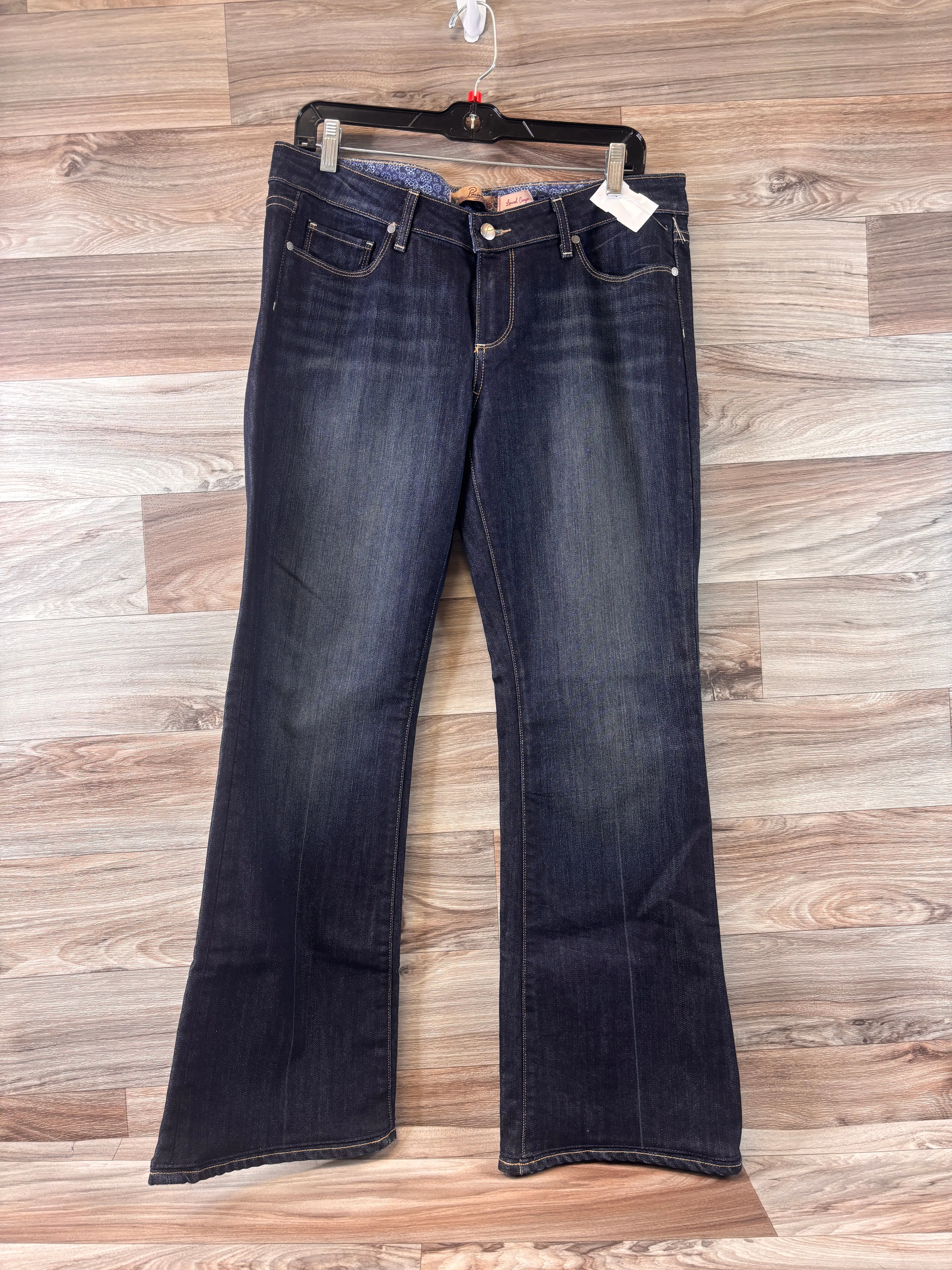 Blue Denim Jeans Boot Cut Paige, Size 8