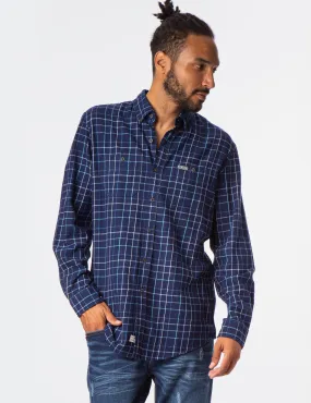 BRUSHED TWILL PLAID SHIRT