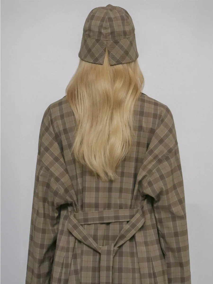 BUCKET CAP - TECHNICAL PLAID