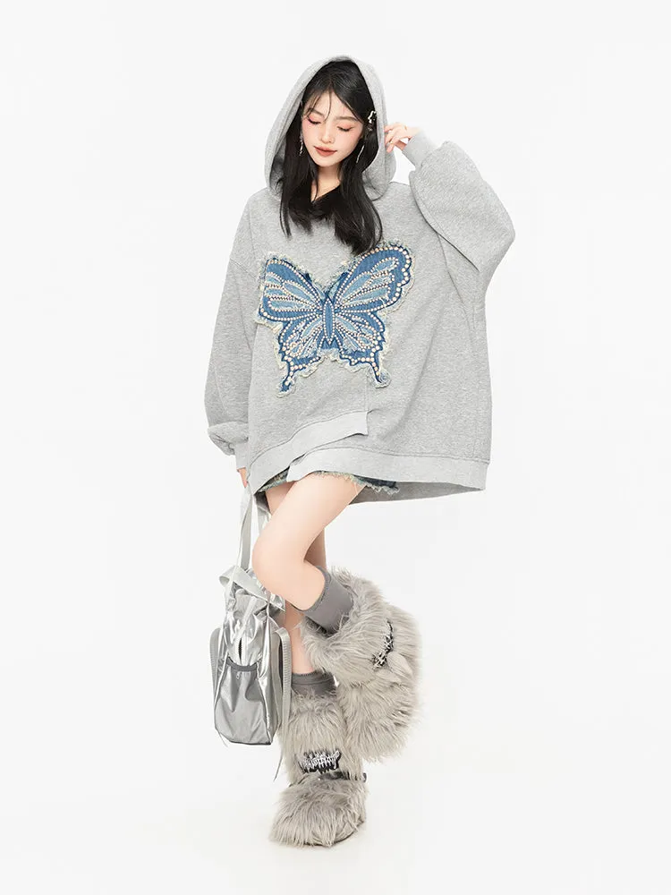 Butterfly Dream Oversized Hoodie