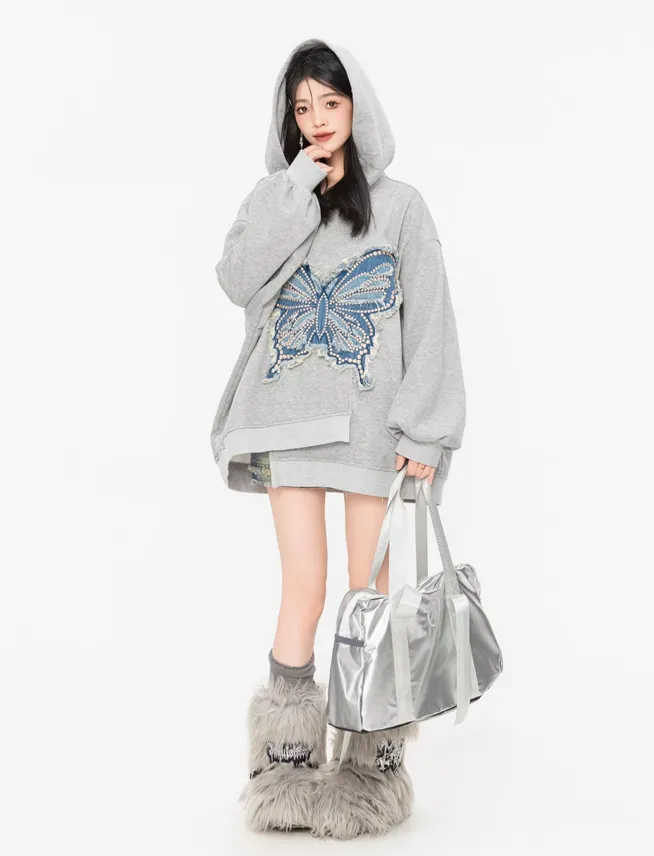 Butterfly Dream Oversized Hoodie