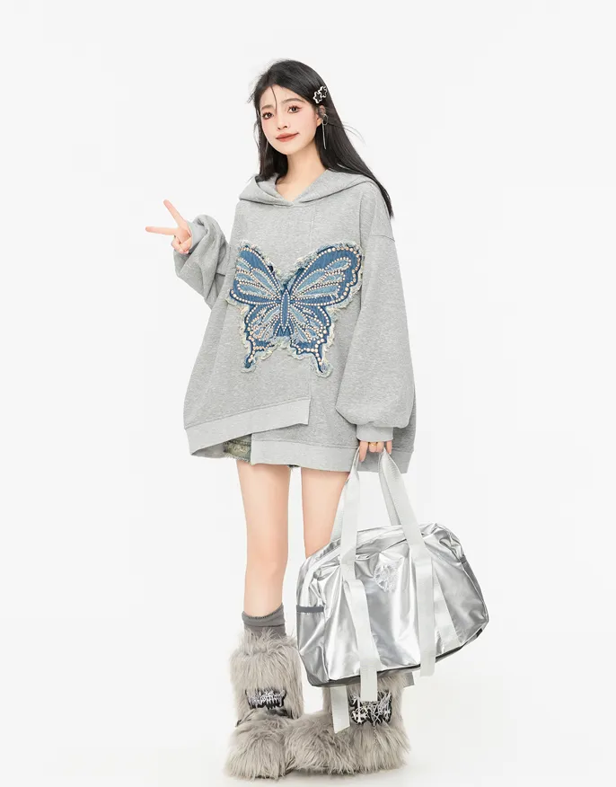 Butterfly Dream Oversized Hoodie