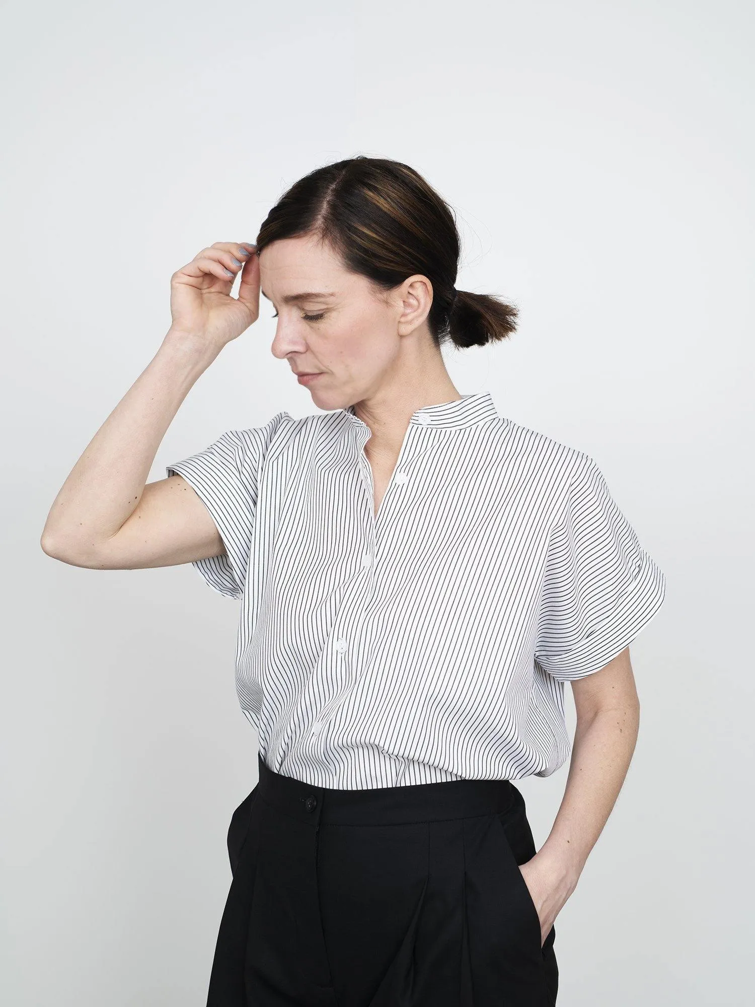 CAP SLEEVE SHIRT PATTERN