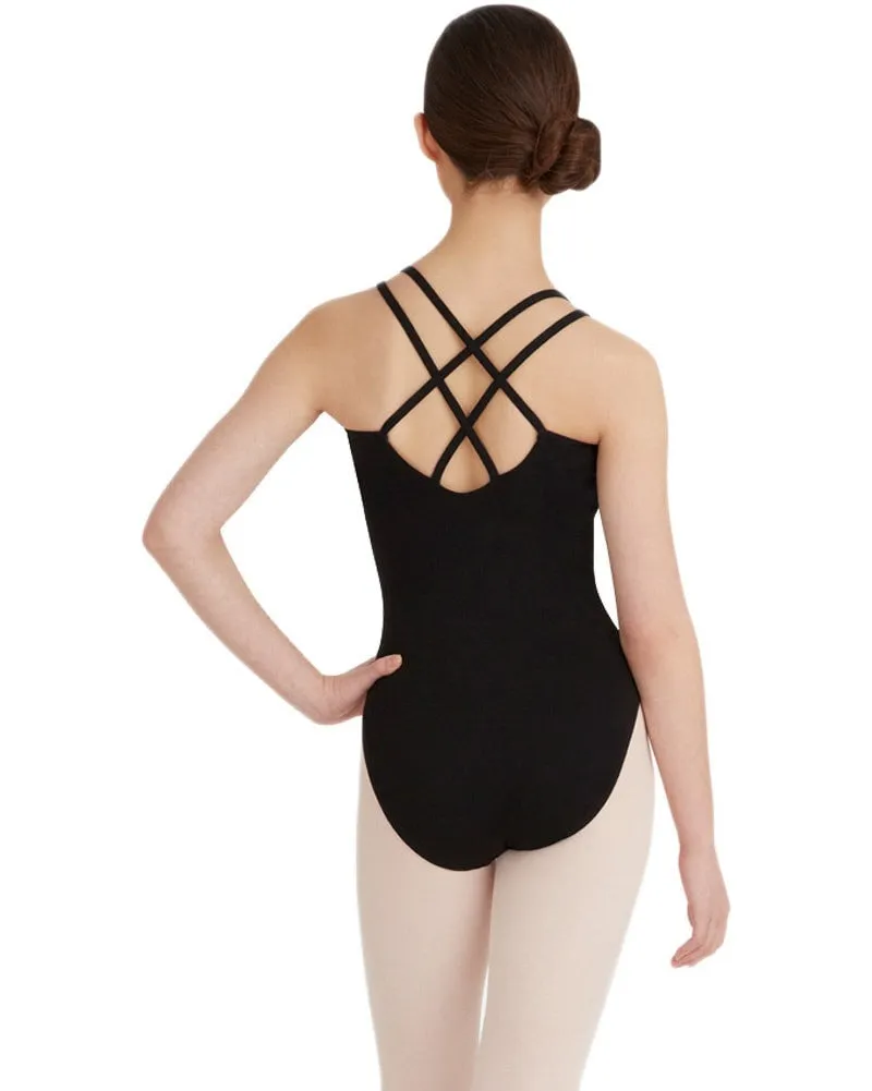 Capezio Double Strap Cross Back Camisole Leotard - CC123 Womens