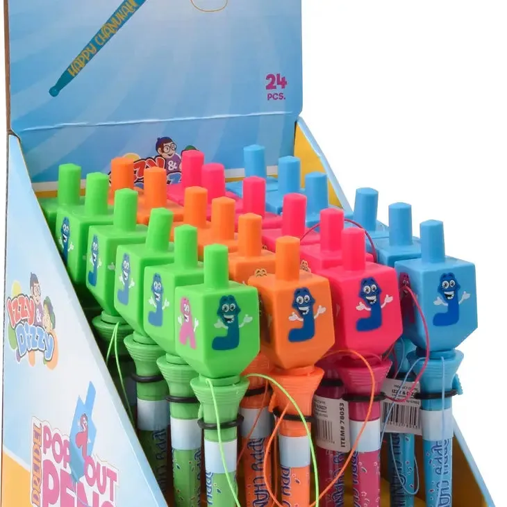 Chanukah Pop-Out Pen