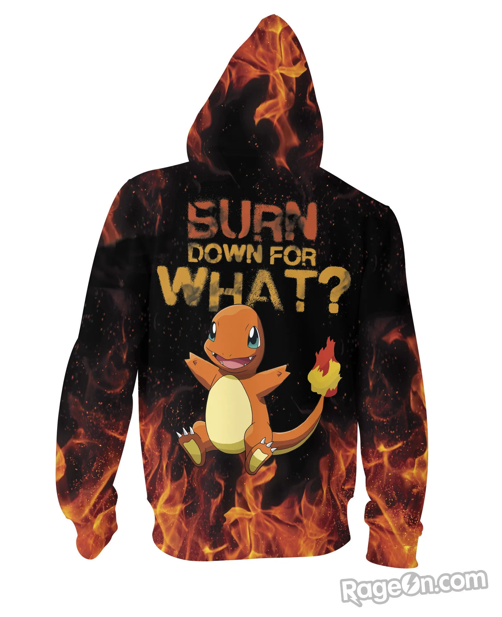 Charmander Zip-Up Hoodie