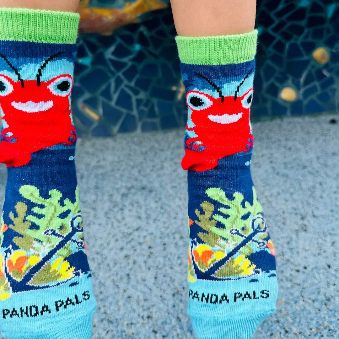 Claws the Lobster Socks from the Sock Panda (Ages 3-7)