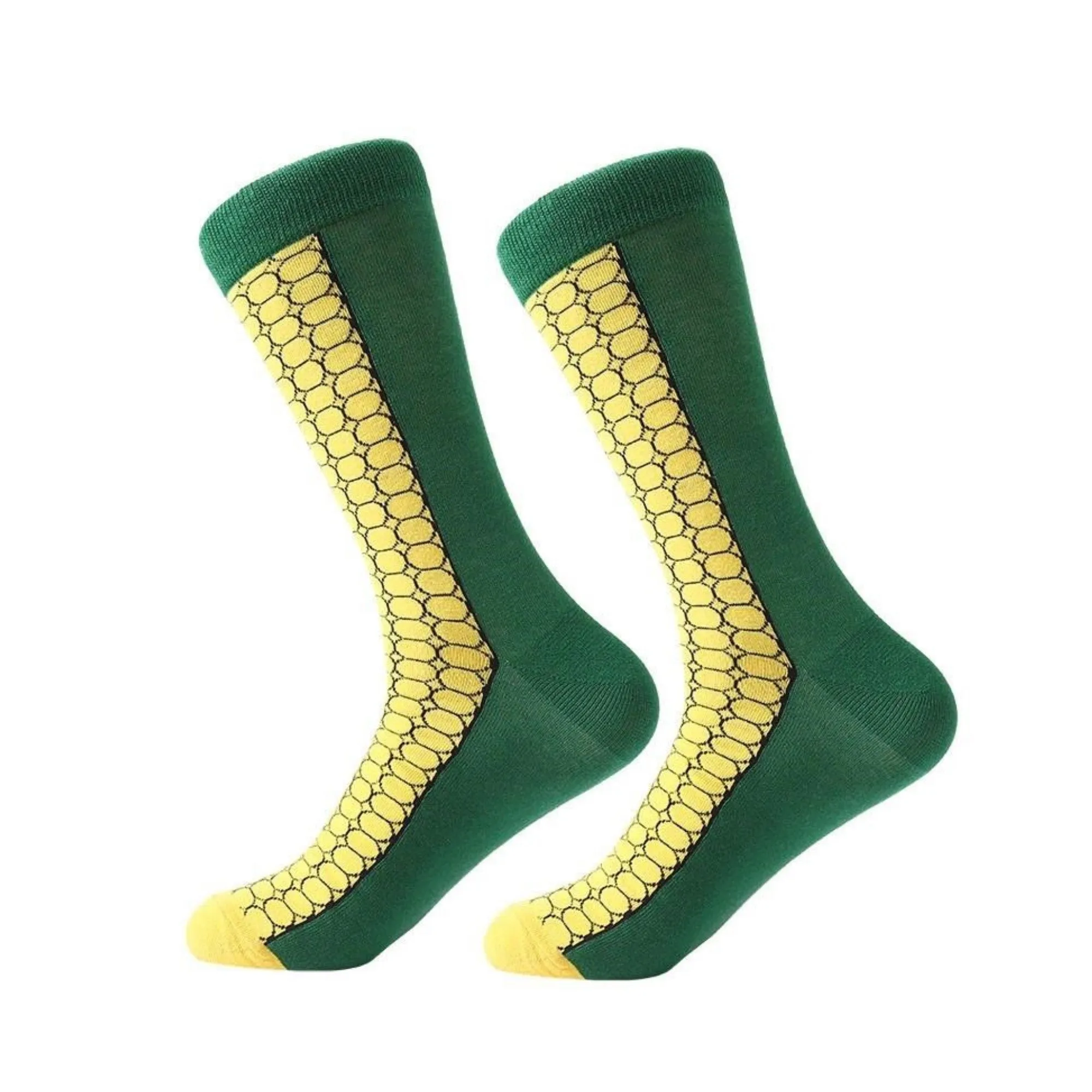 Corn of the Cob Socks from the Sock Panda