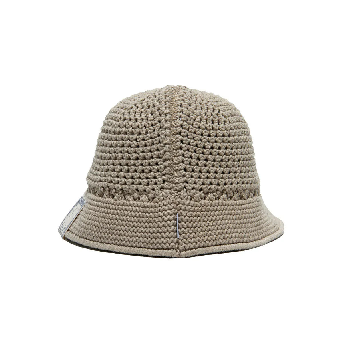 COTTON KNIT HAT - Beige