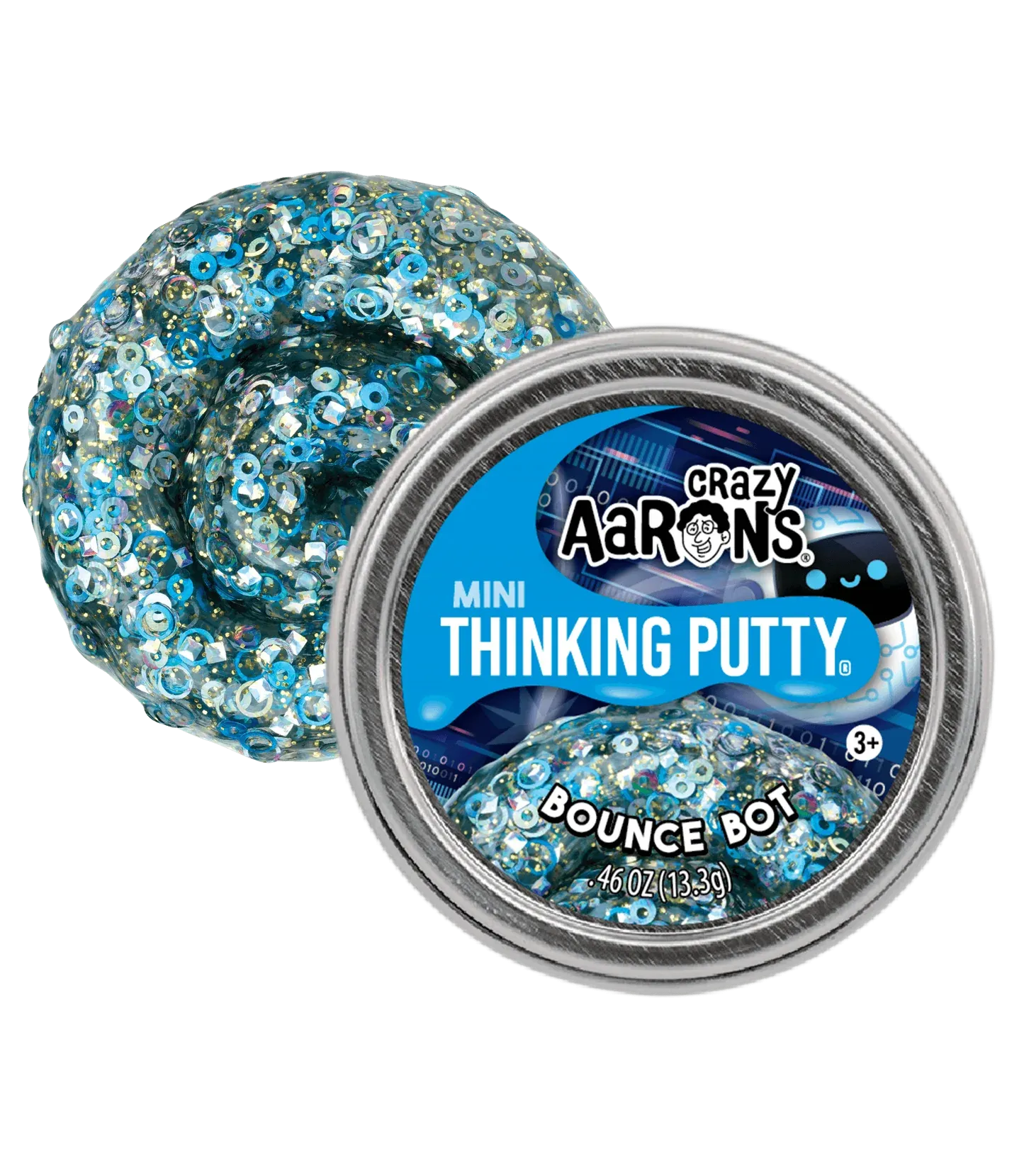 Crazy Aaron's Mini Thinking Putty - Bounce Bot