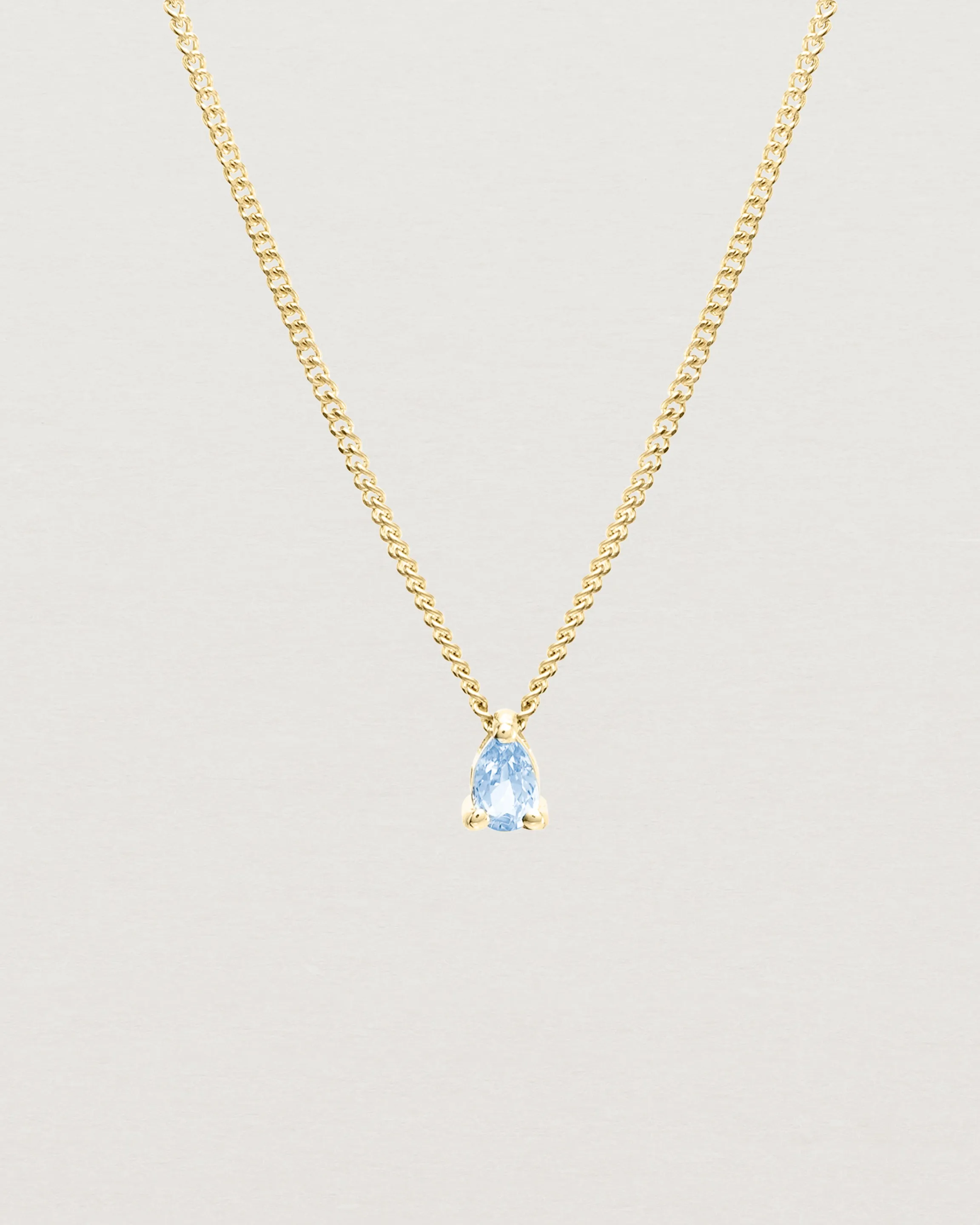 Danaë Slider Necklace | Ceylon Sapphire