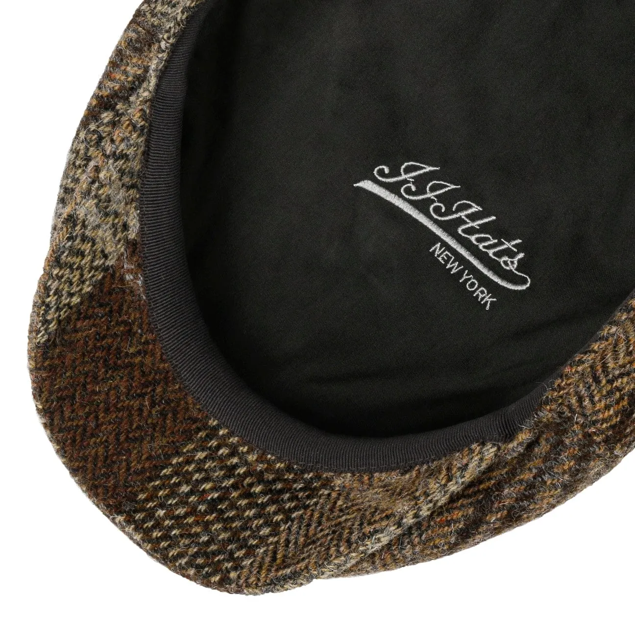 Driver Cap Harris Tweed by JJ Hats