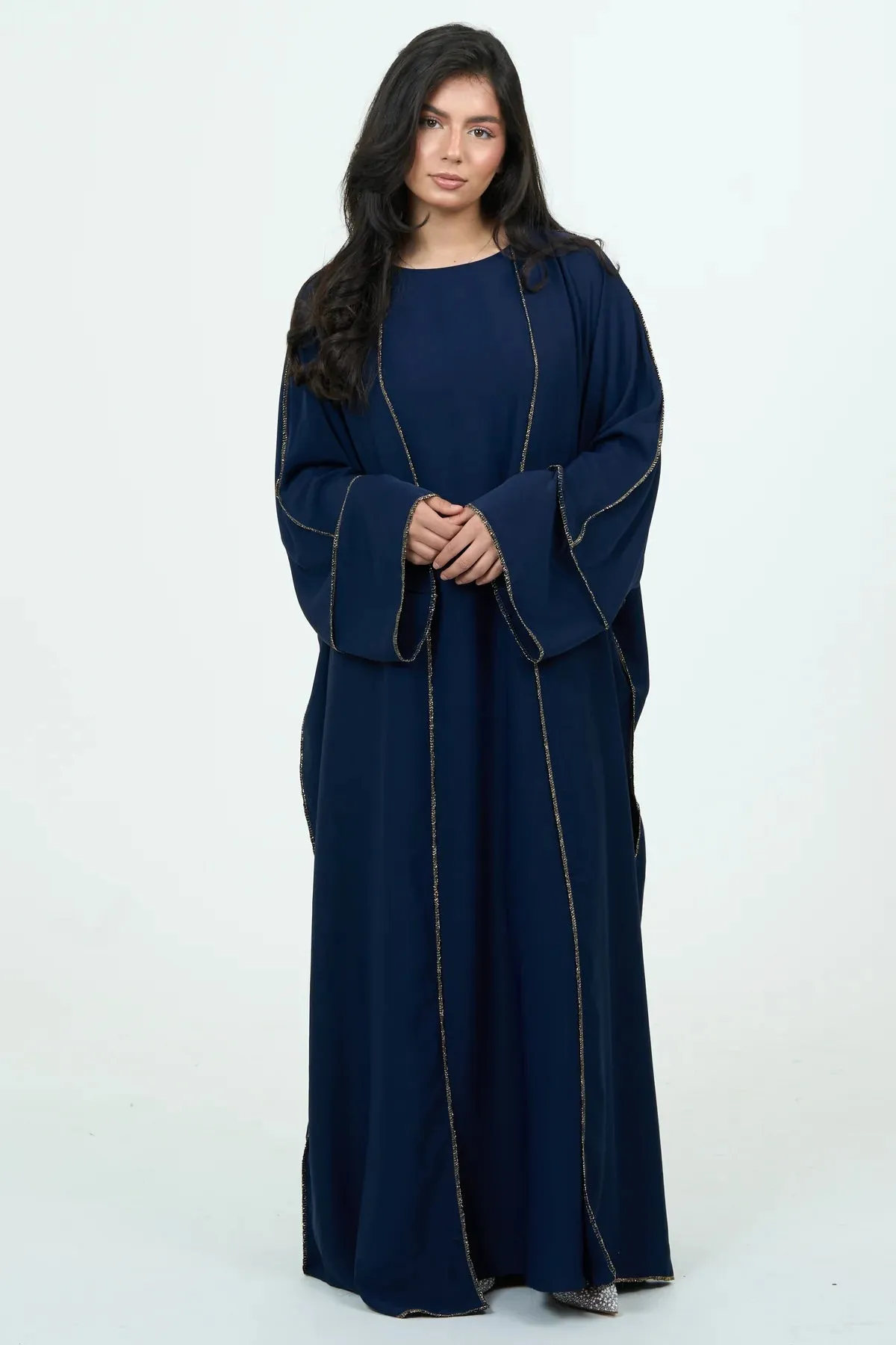 Elegance Stitch Abaya Set