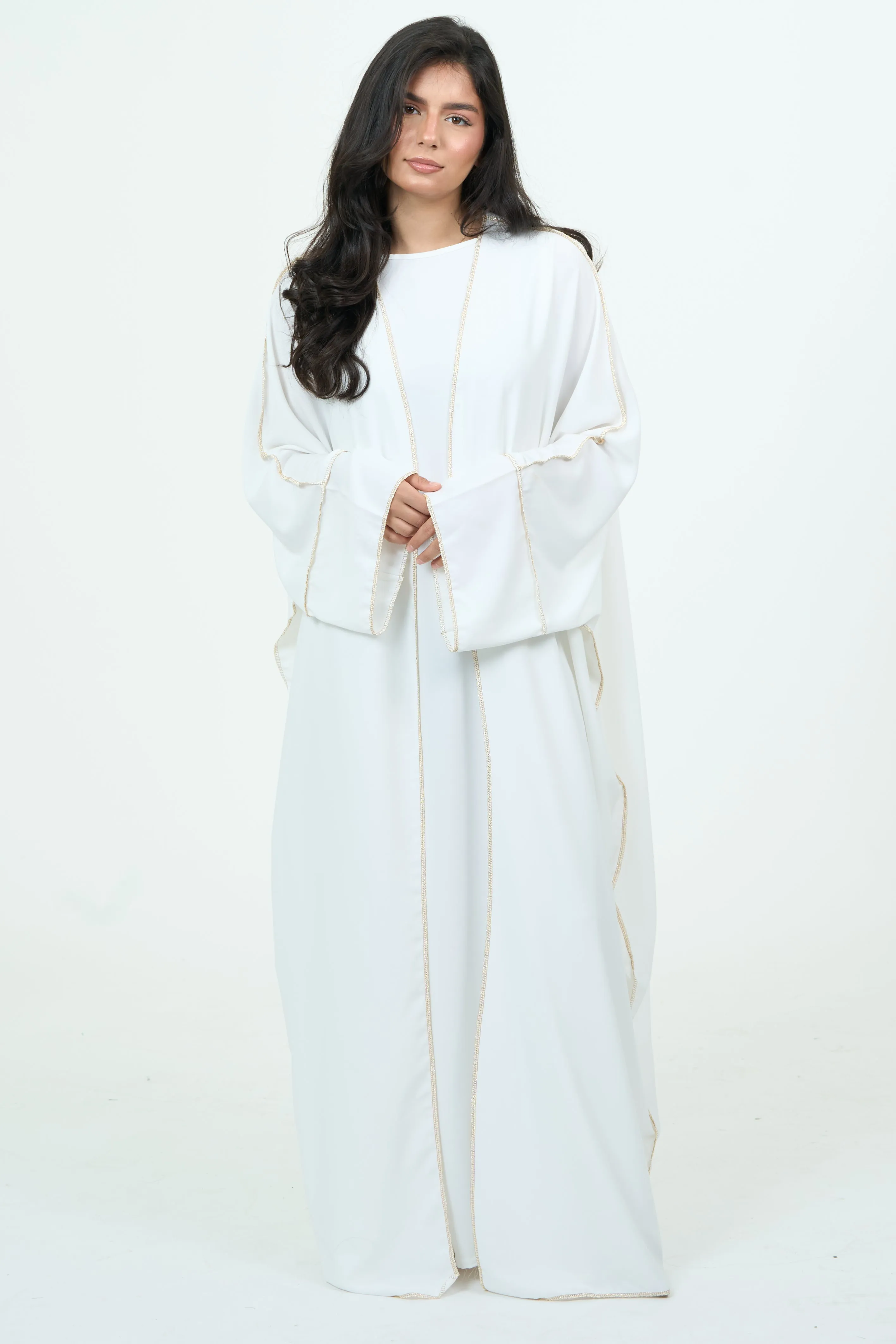 Elegance Stitch Abaya Set