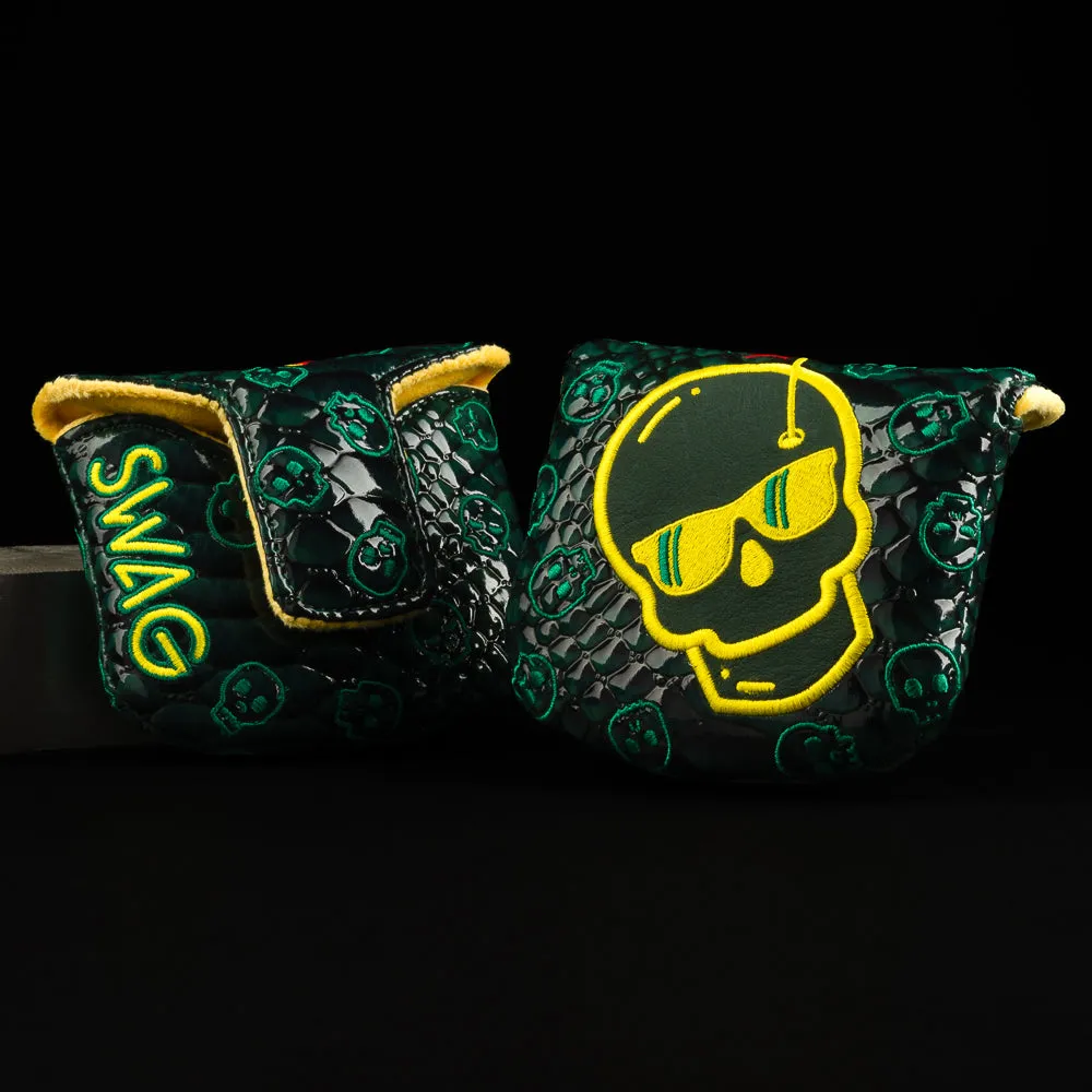 Emerald Augusta Skull Mallet Cover