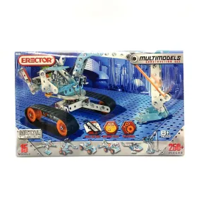 ERECTOR Multimodels Construction Set - 250 Pieces 15 Models