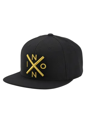 Exchange Snapback Hat - Black / Gold