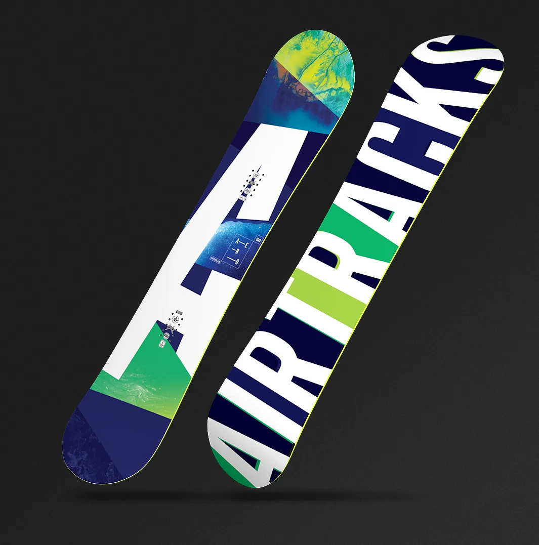 Herren Snowboard Aero Zero Rocker Setprodukt