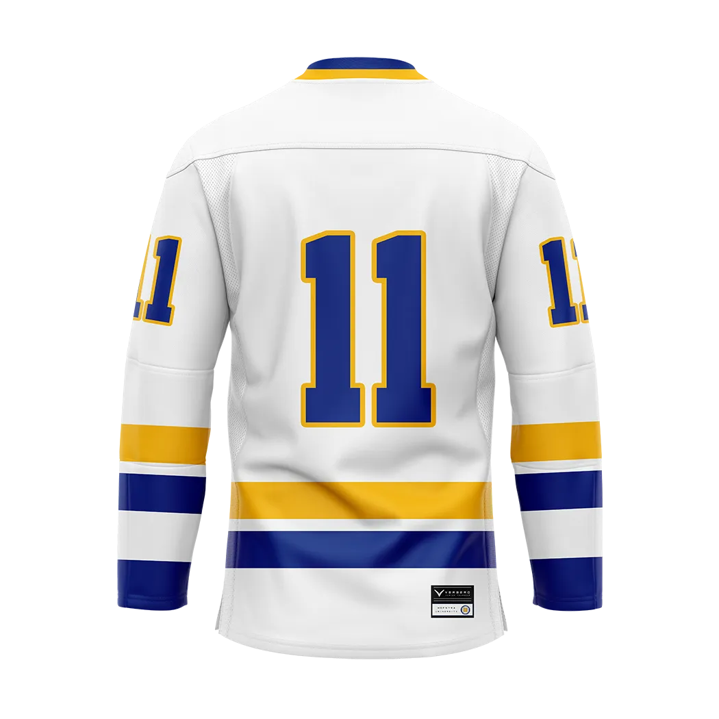 Hofstra White Custom Replica Sublimated Jersey