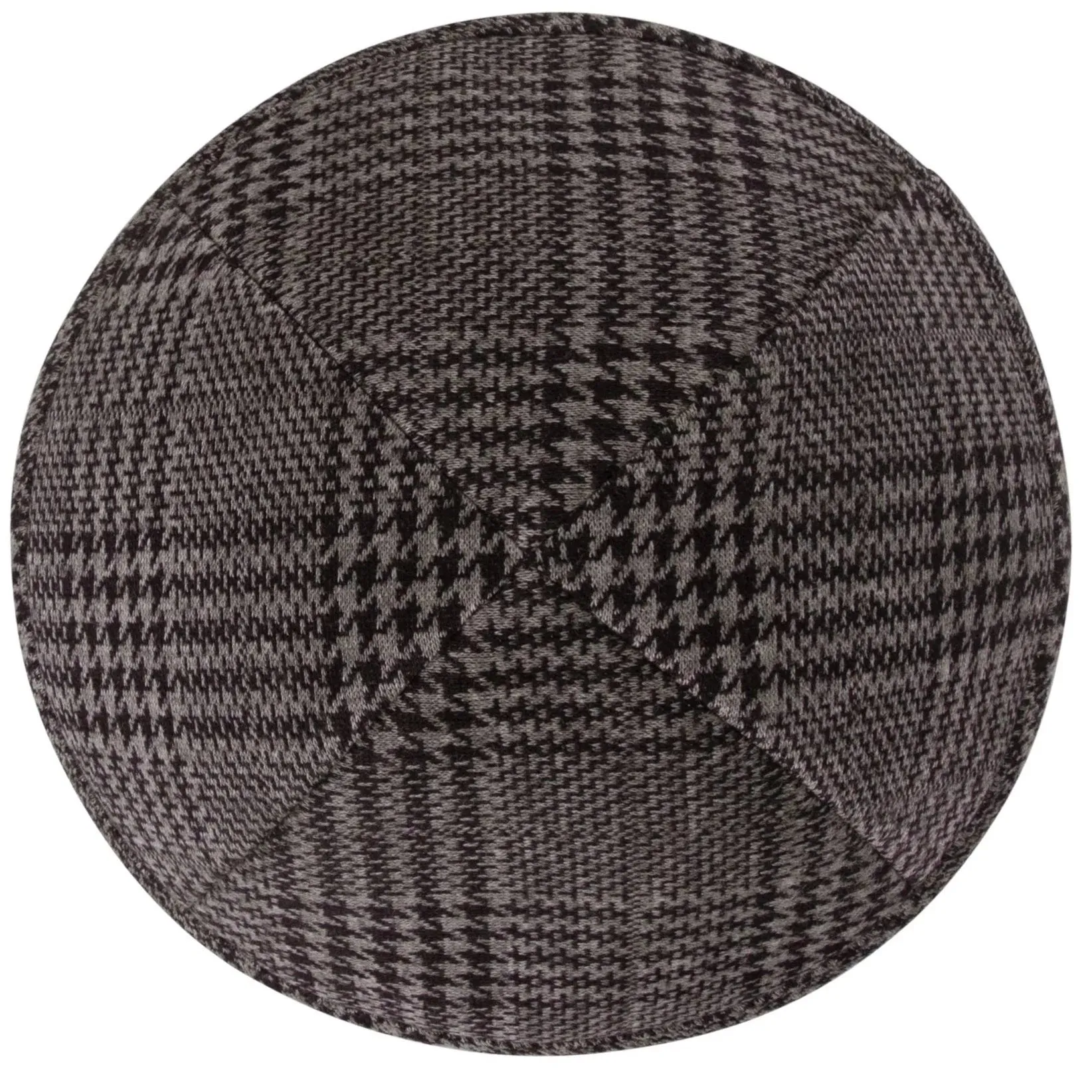 Houndstooth Plaid Yarmulke