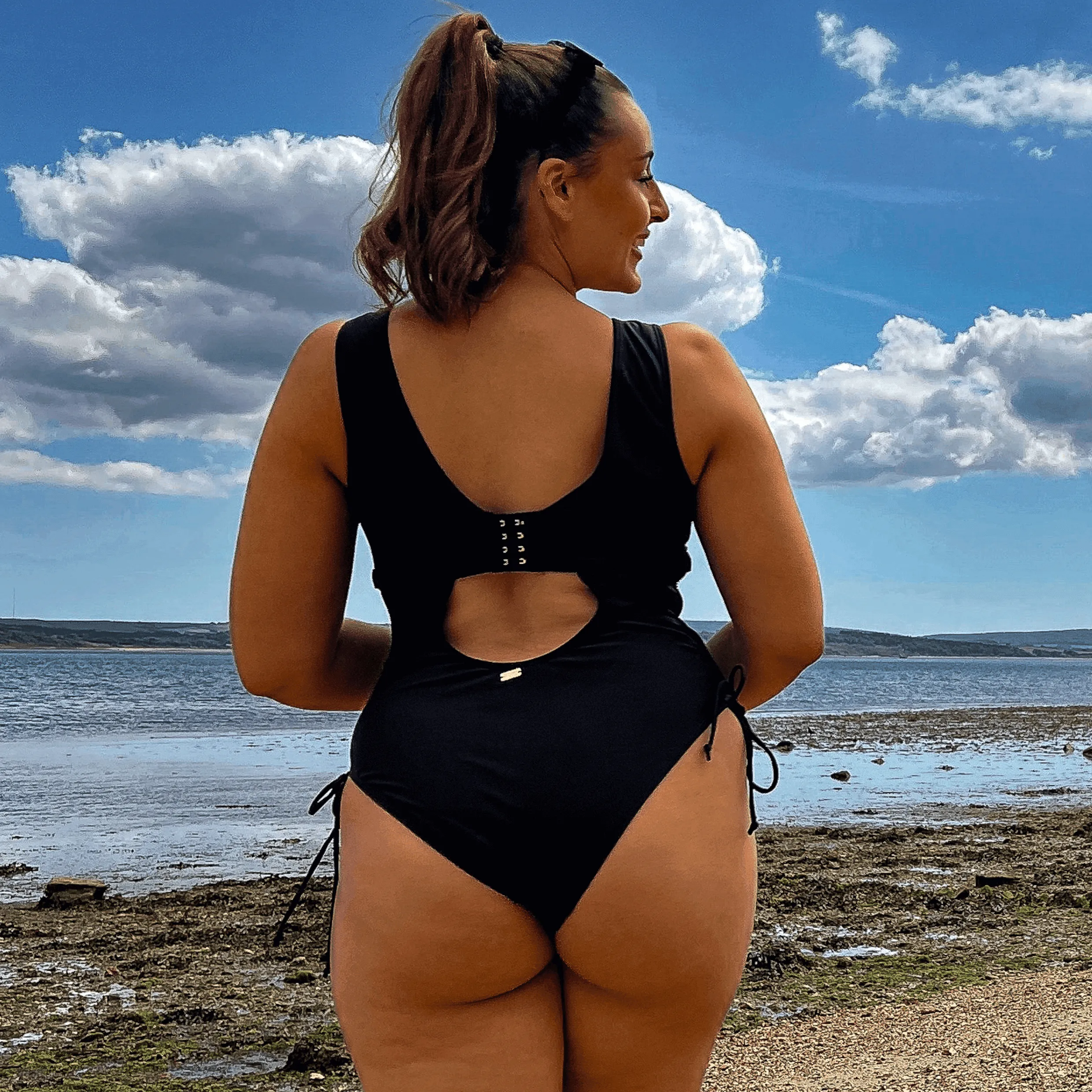 I'll fly with you Swimsuit - Black