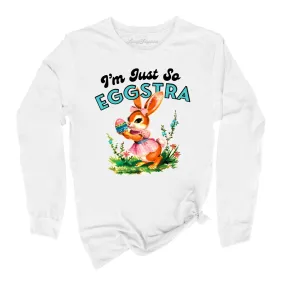 I'm Just So Eggstra Long Sleeve Tee