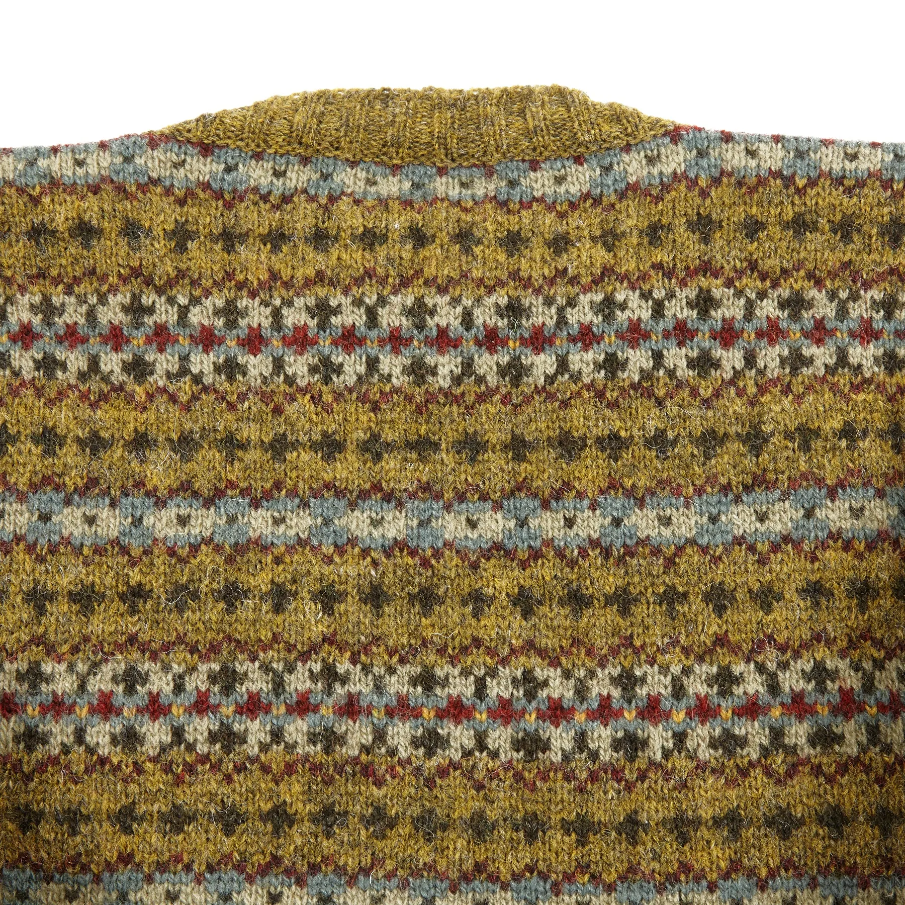 Jamieson's Fair Isle Jumper in Kelp