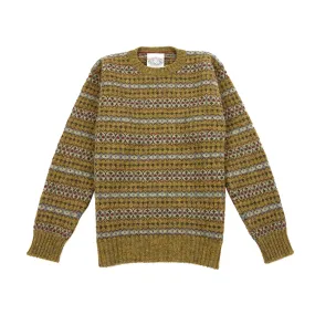 Jamieson's Fair Isle Jumper in Kelp