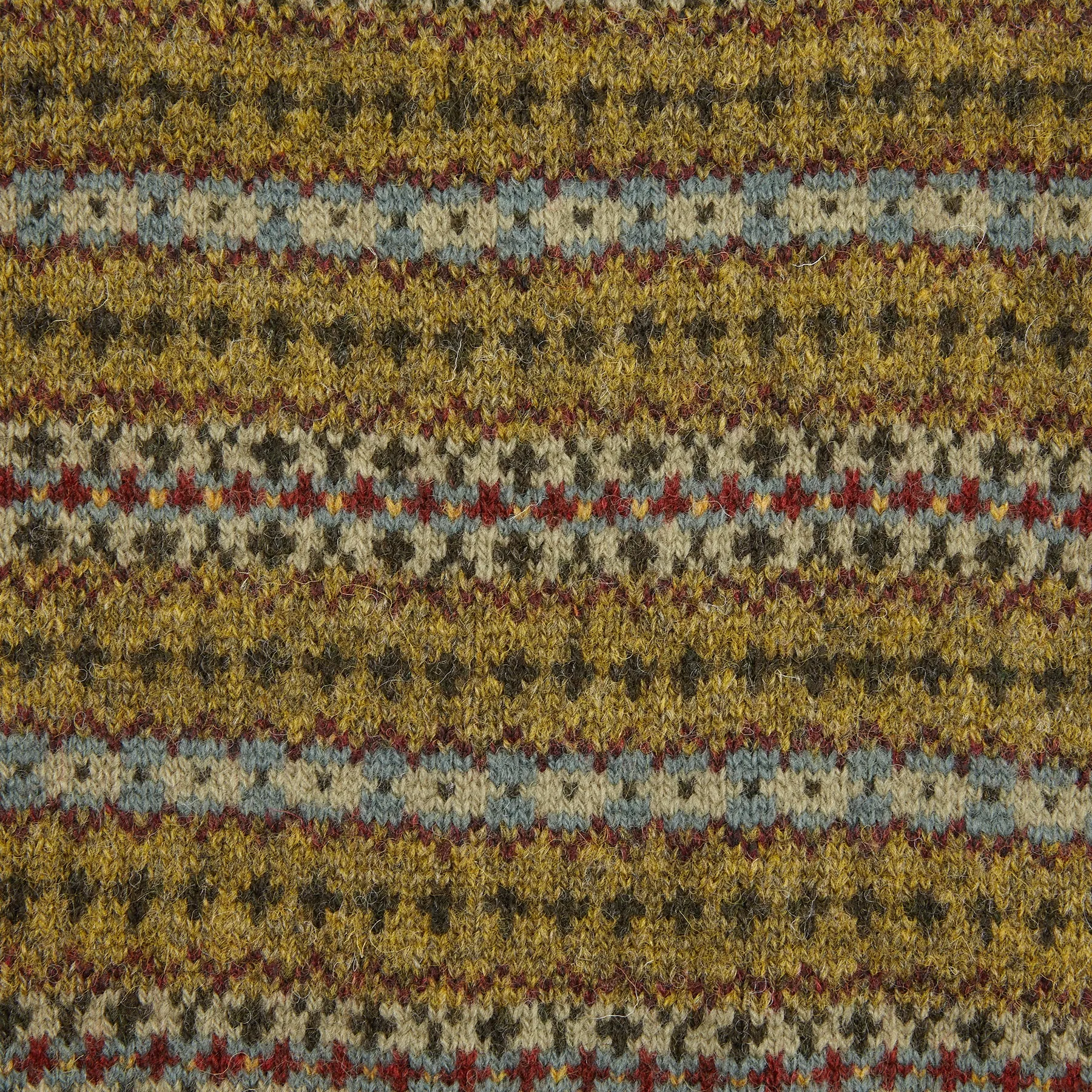 Jamieson's Fair Isle Jumper in Kelp