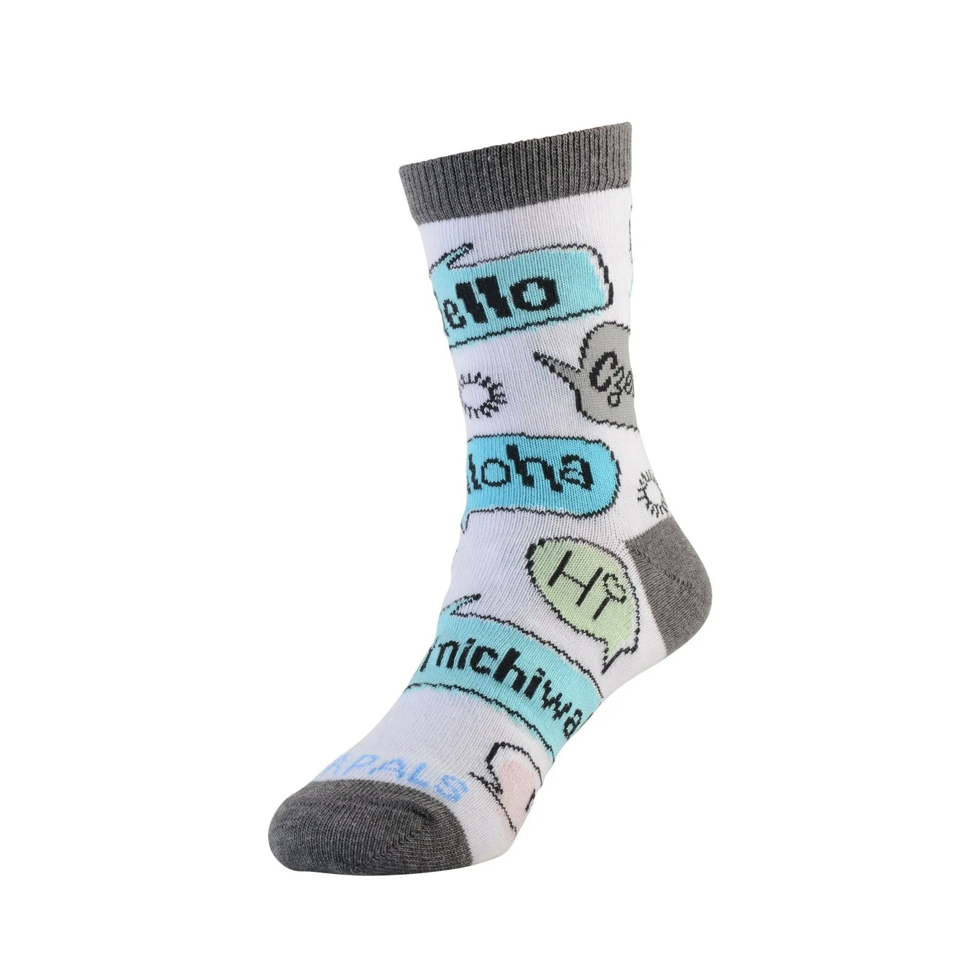 Languages of the World Socks (How to say "Hello") Ages 3-5