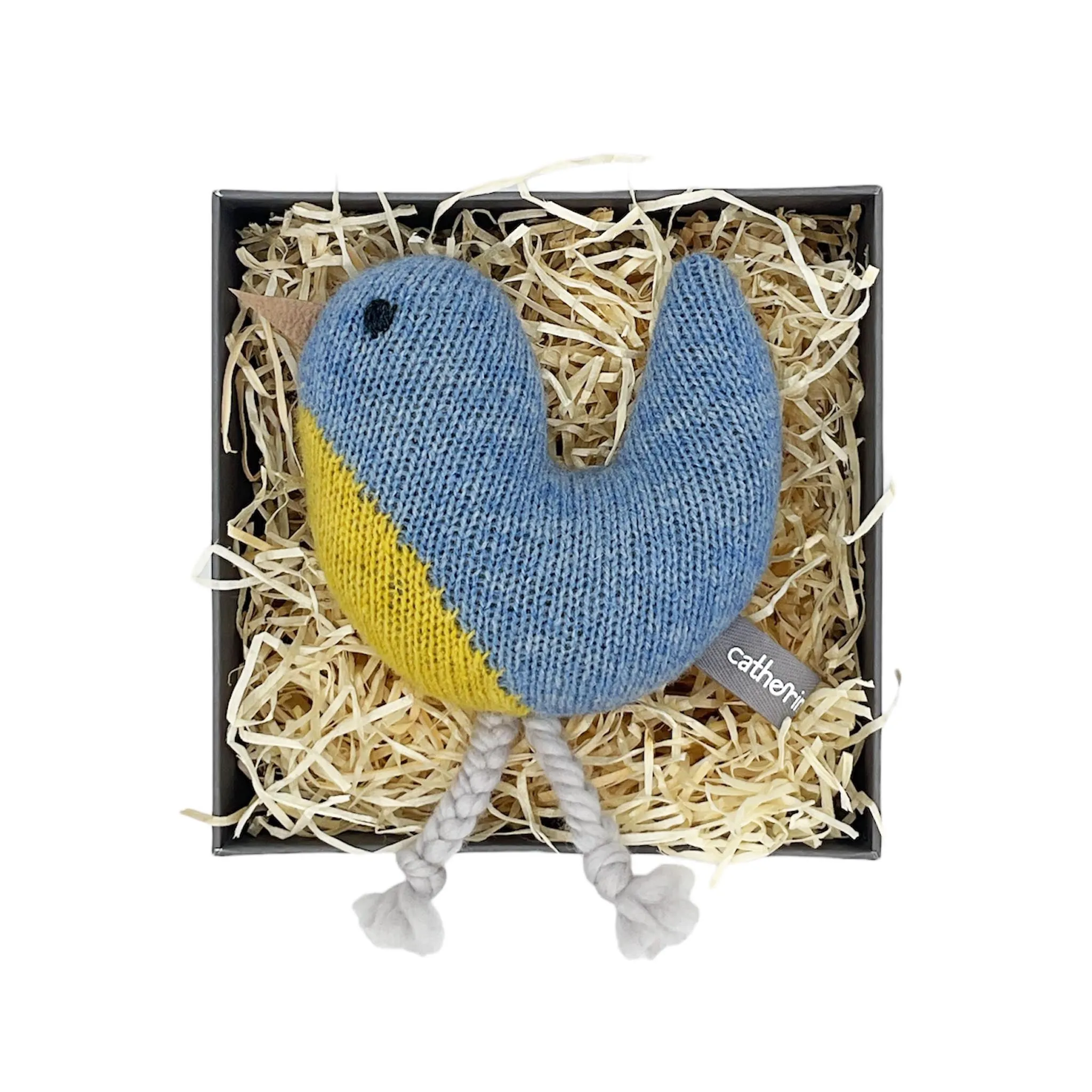 Lavender Filled Knitted Blue Tit