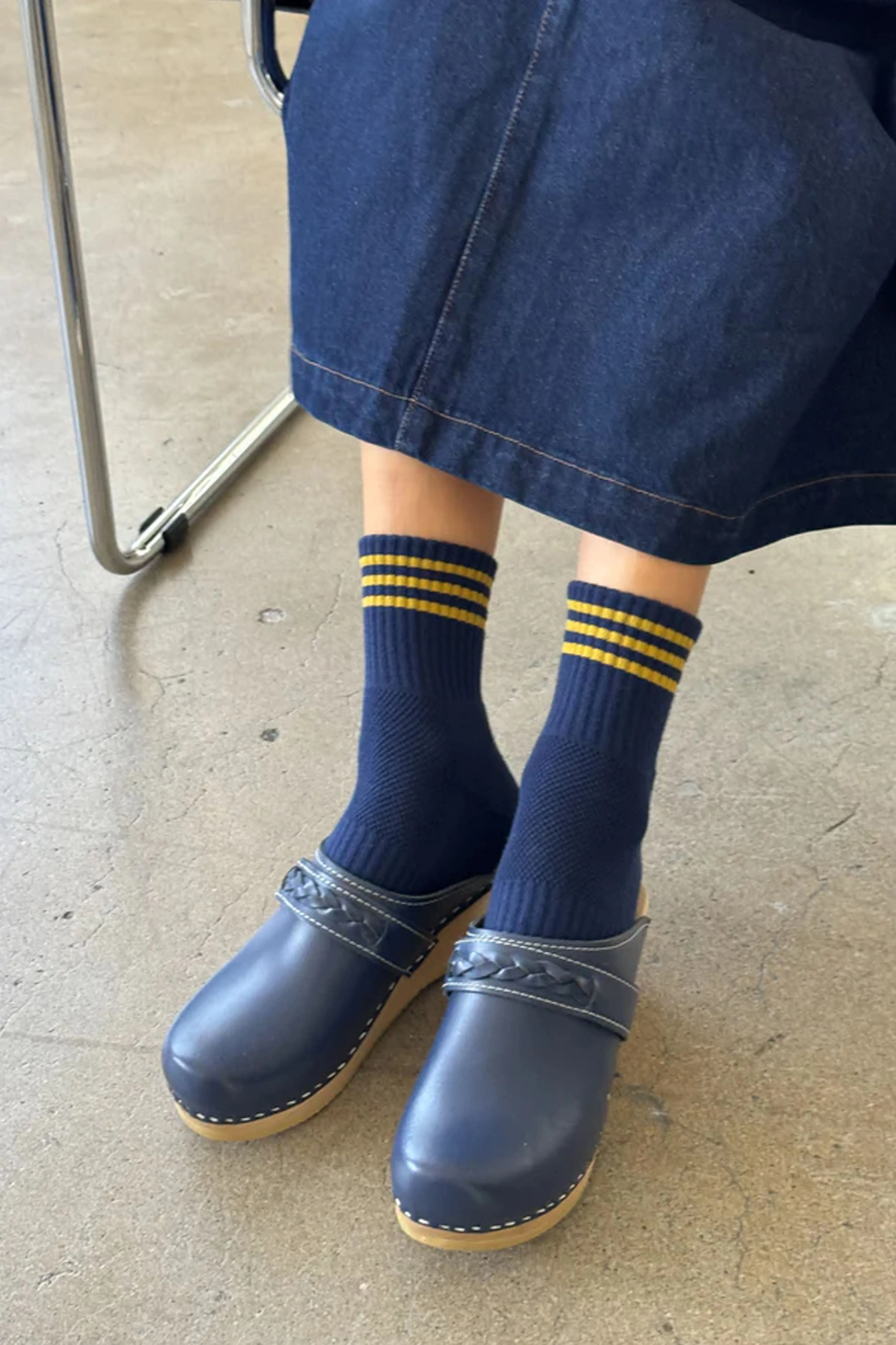 Le Bon Shoppe Girlfriend Navy Socks