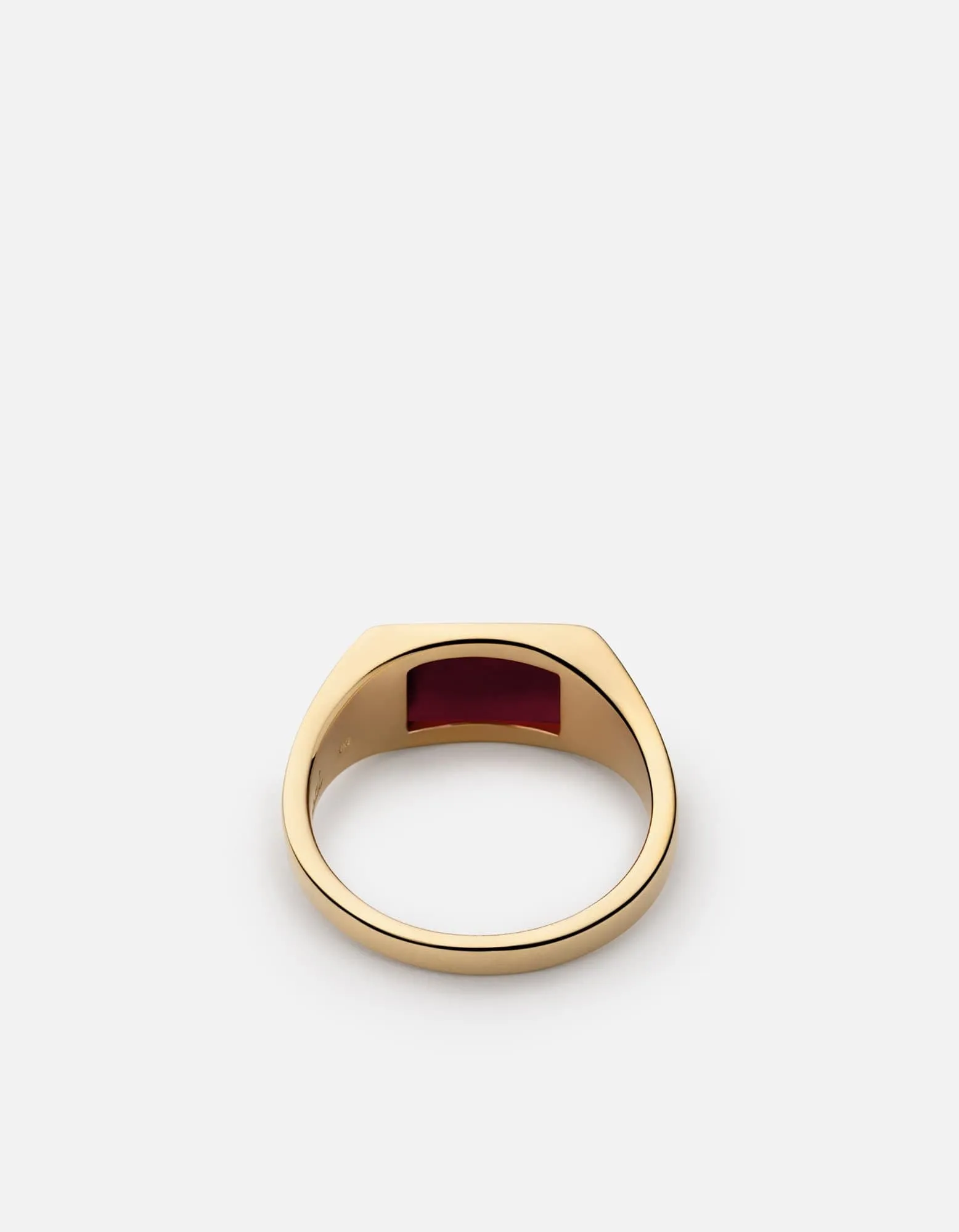 Lennox Agate Ring, Gold