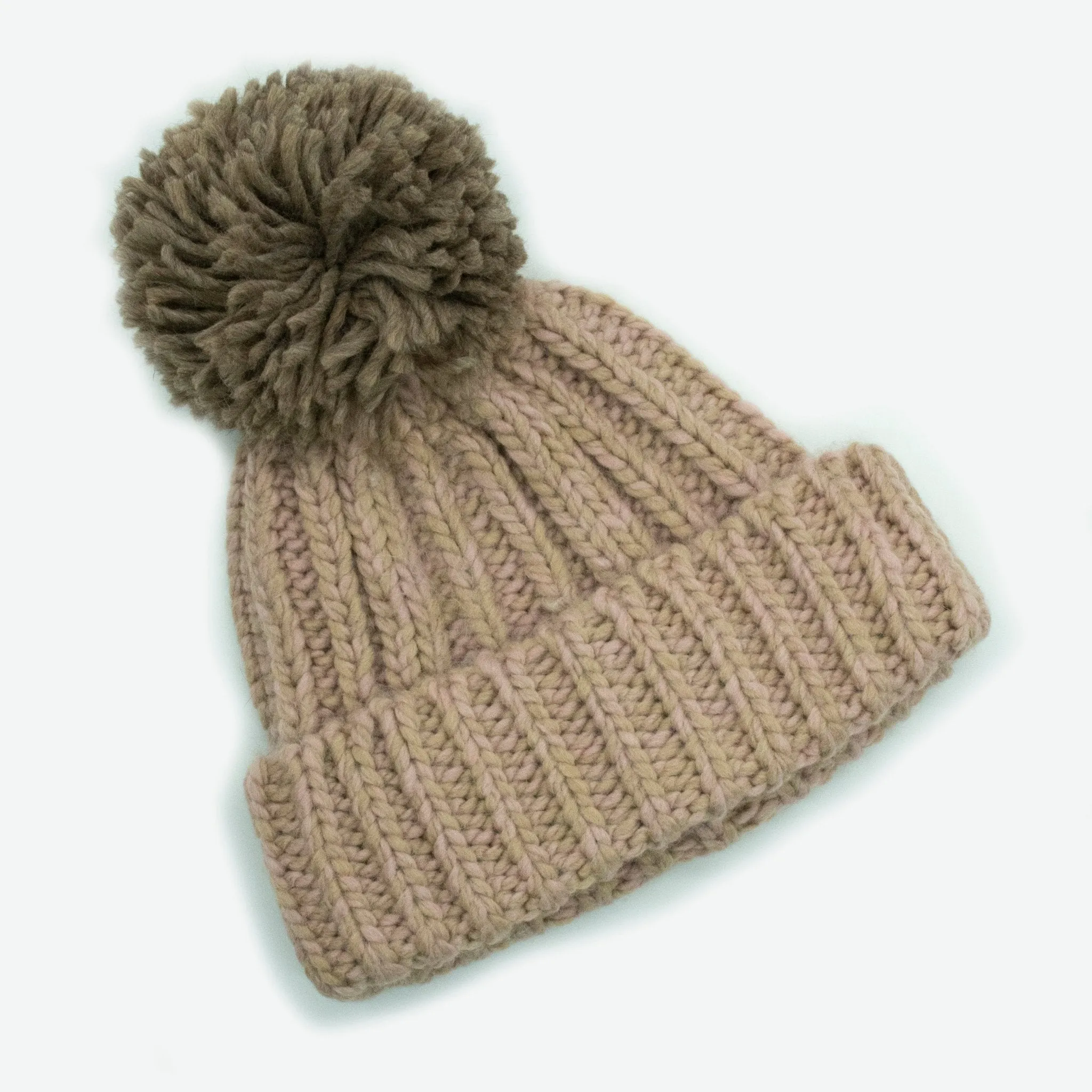 MELANGE POM POM HAT