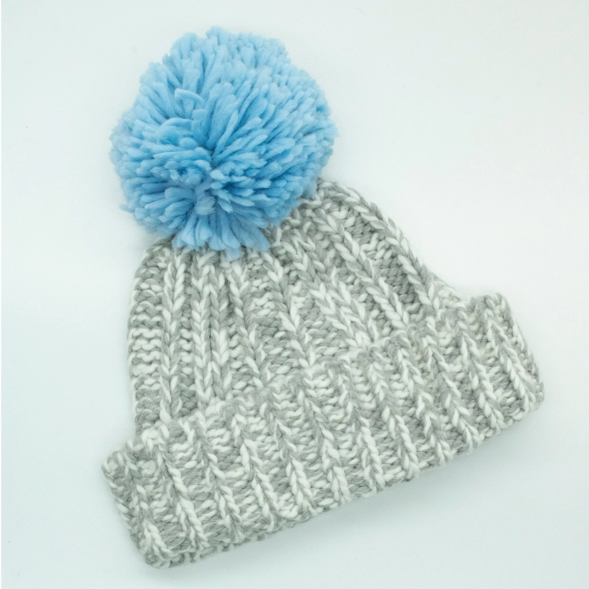 MELANGE POM POM HAT